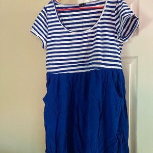 Torrid nautical themed dress